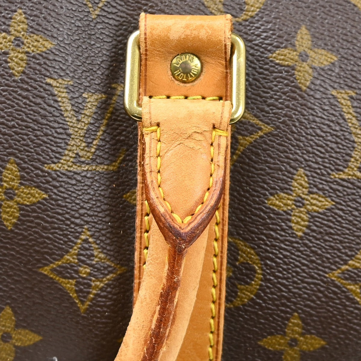 Louis Vuitton Keepall Monogram Canvas Brown Canvas Travel Bag Bag (Pre-Owned)