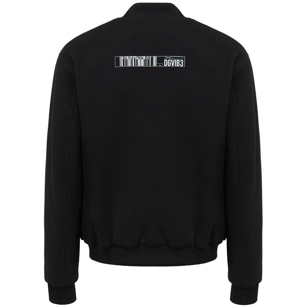 Dolce & Gabbana Black Viscose Men's Jacket