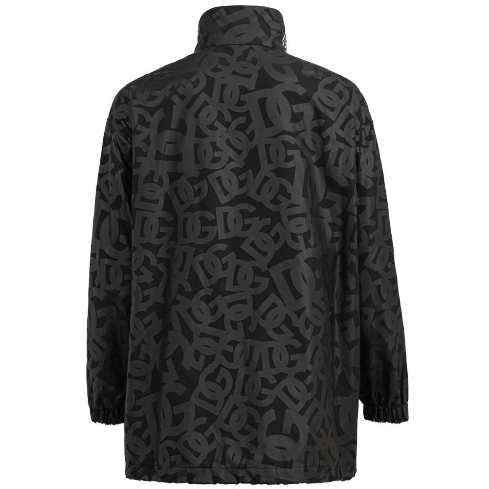 Dolce & Gabbana Black Polyester Shell Men's Jacket