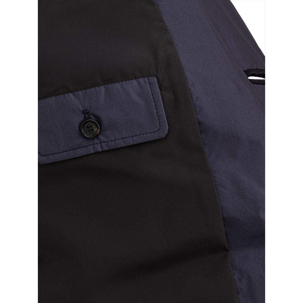 Dolce & Gabbana Blue Polyester Men's Coat