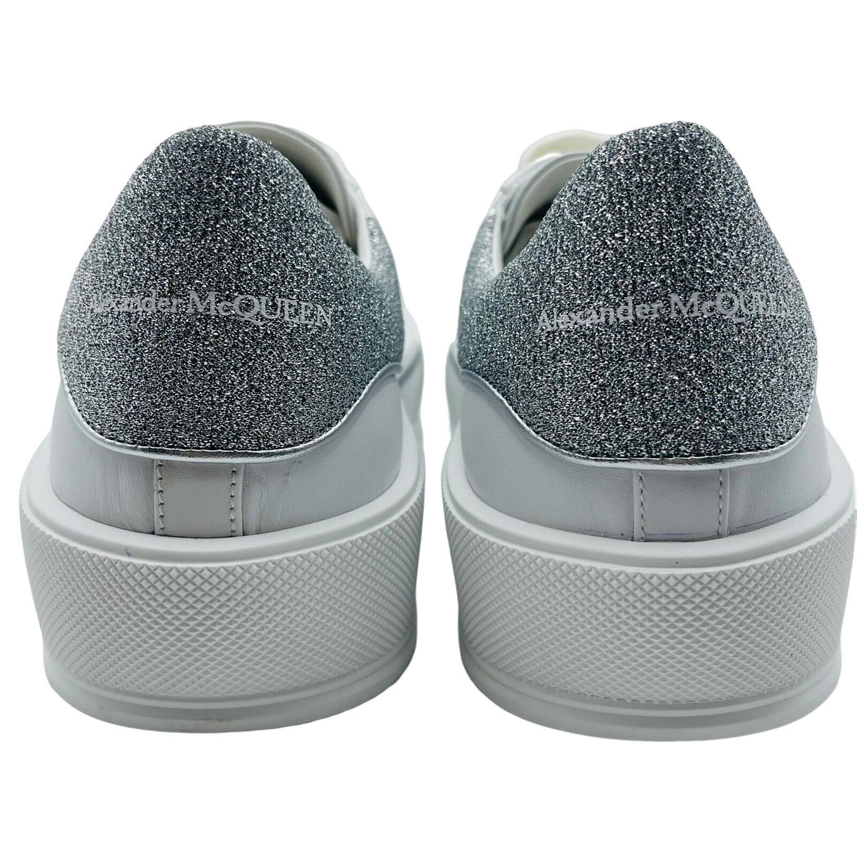 Alexander McQueen Men's Ivory Leather Sneakers EU 43/US 10
