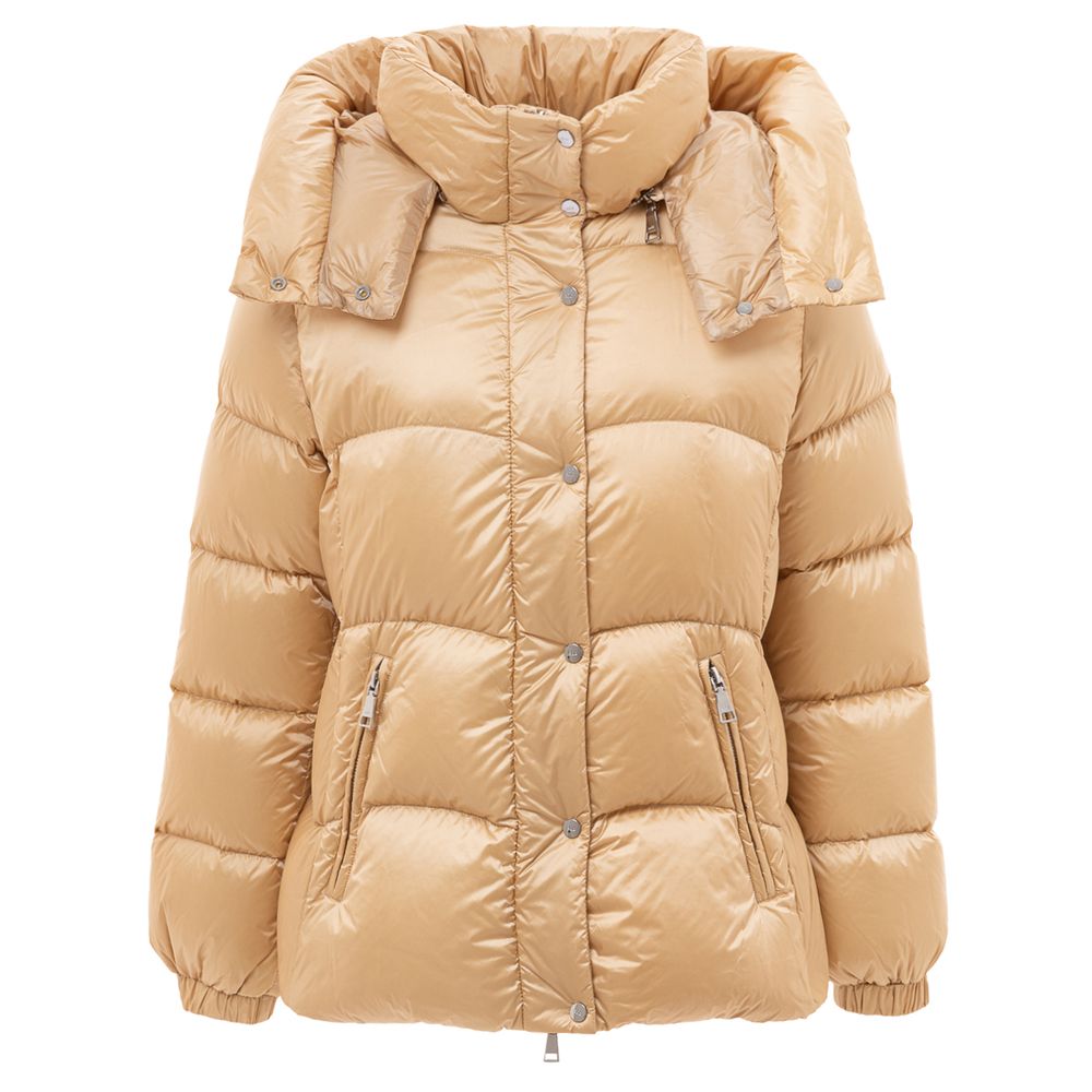 Add Yellow Polyamide Women's Coat