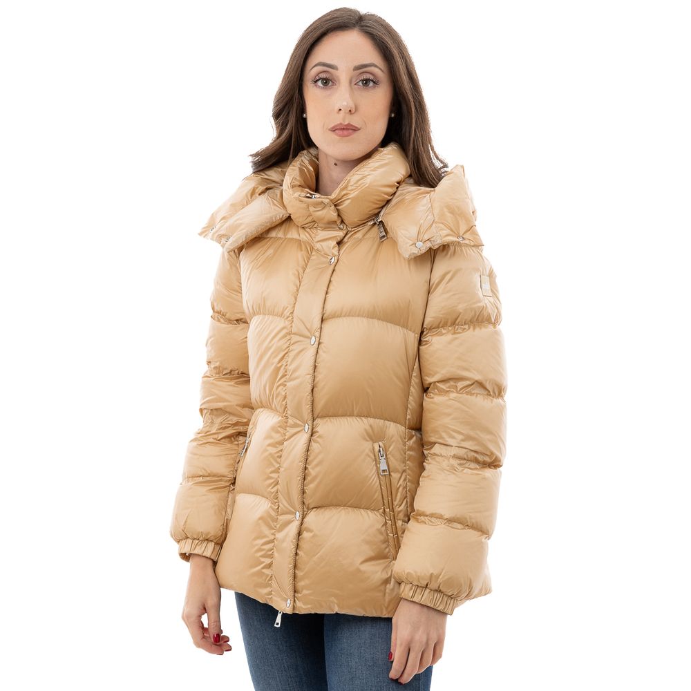 Add Yellow Polyamide Women's Coat