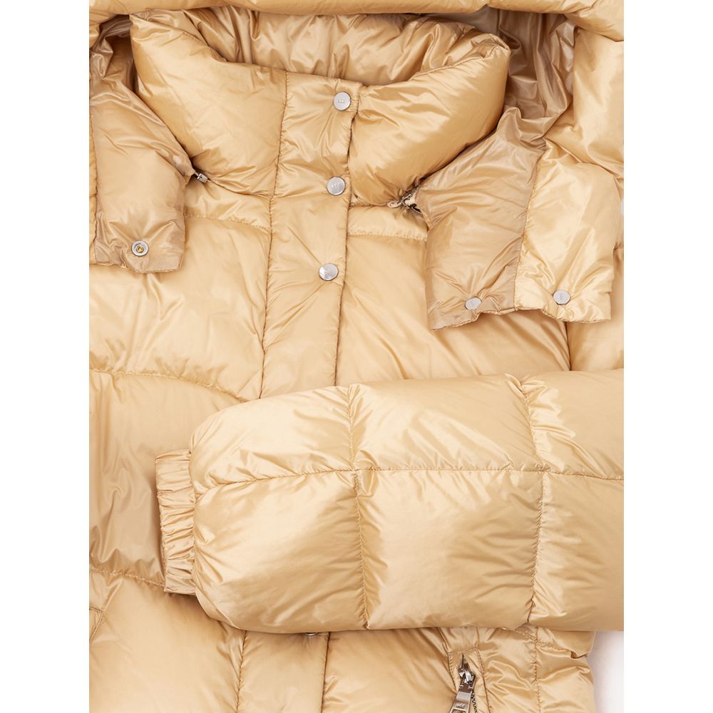 Add Yellow Polyamide Women's Coat