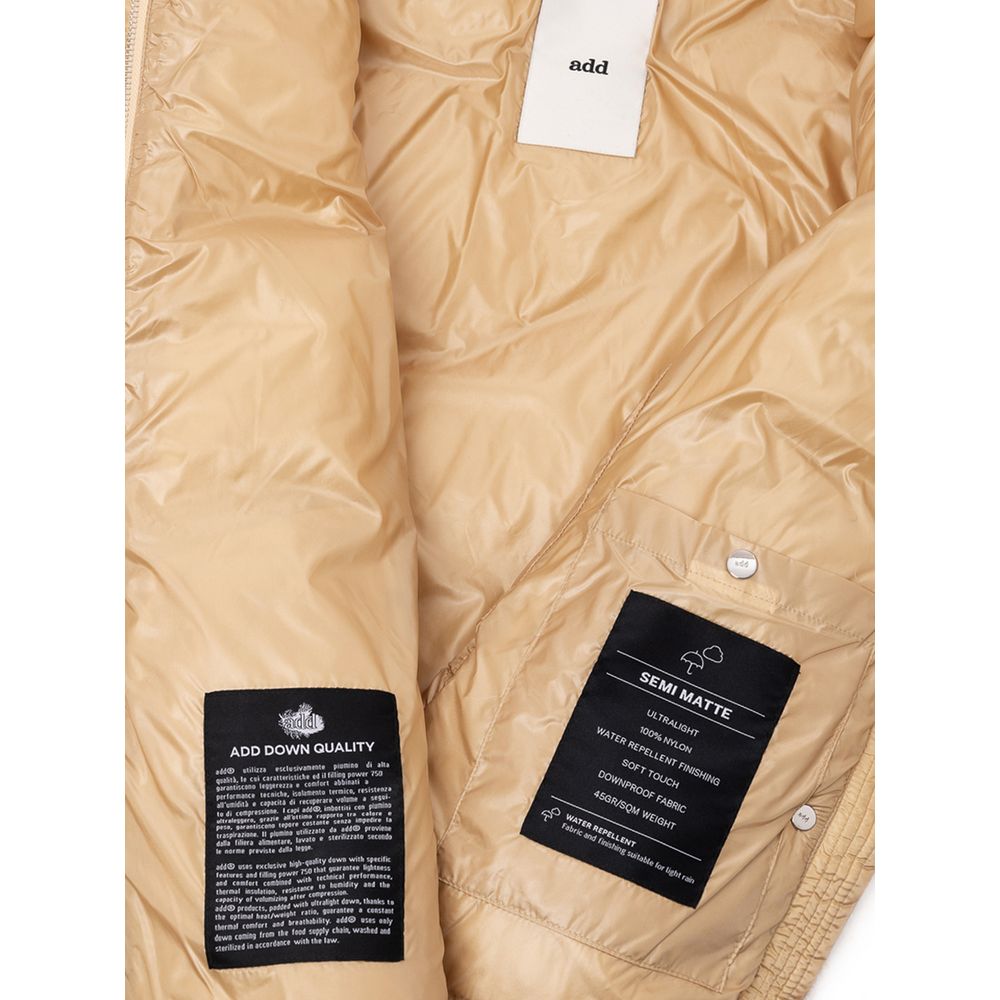 Add Yellow Polyamide Women's Coat