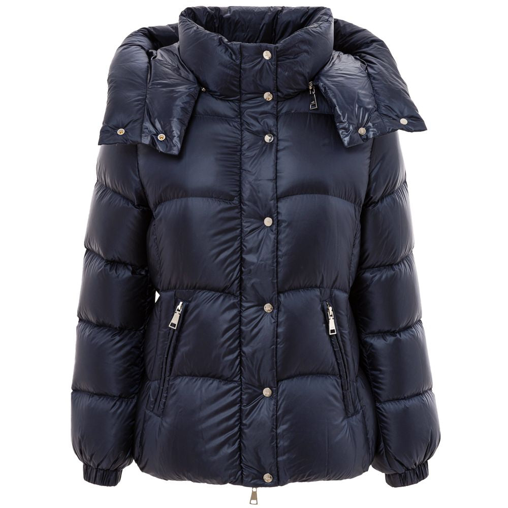 Add Blue Polyamide Women's Coat