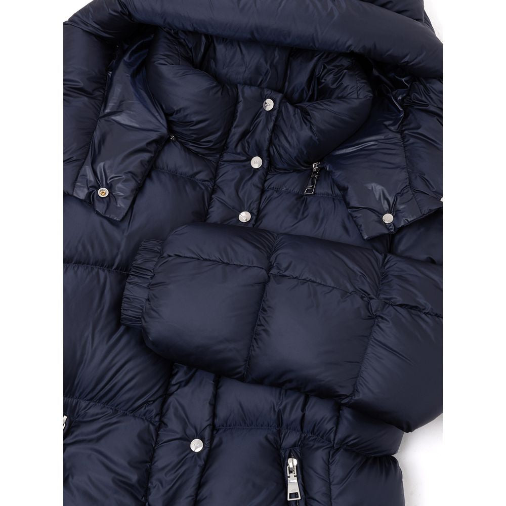 Add Blue Polyamide Women's Coat