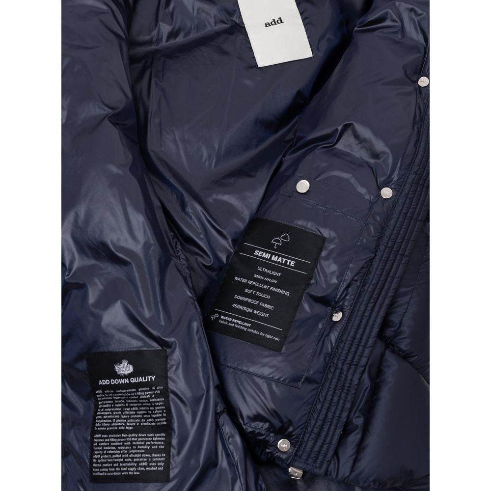 Add Blue Polyamide Women's Coat