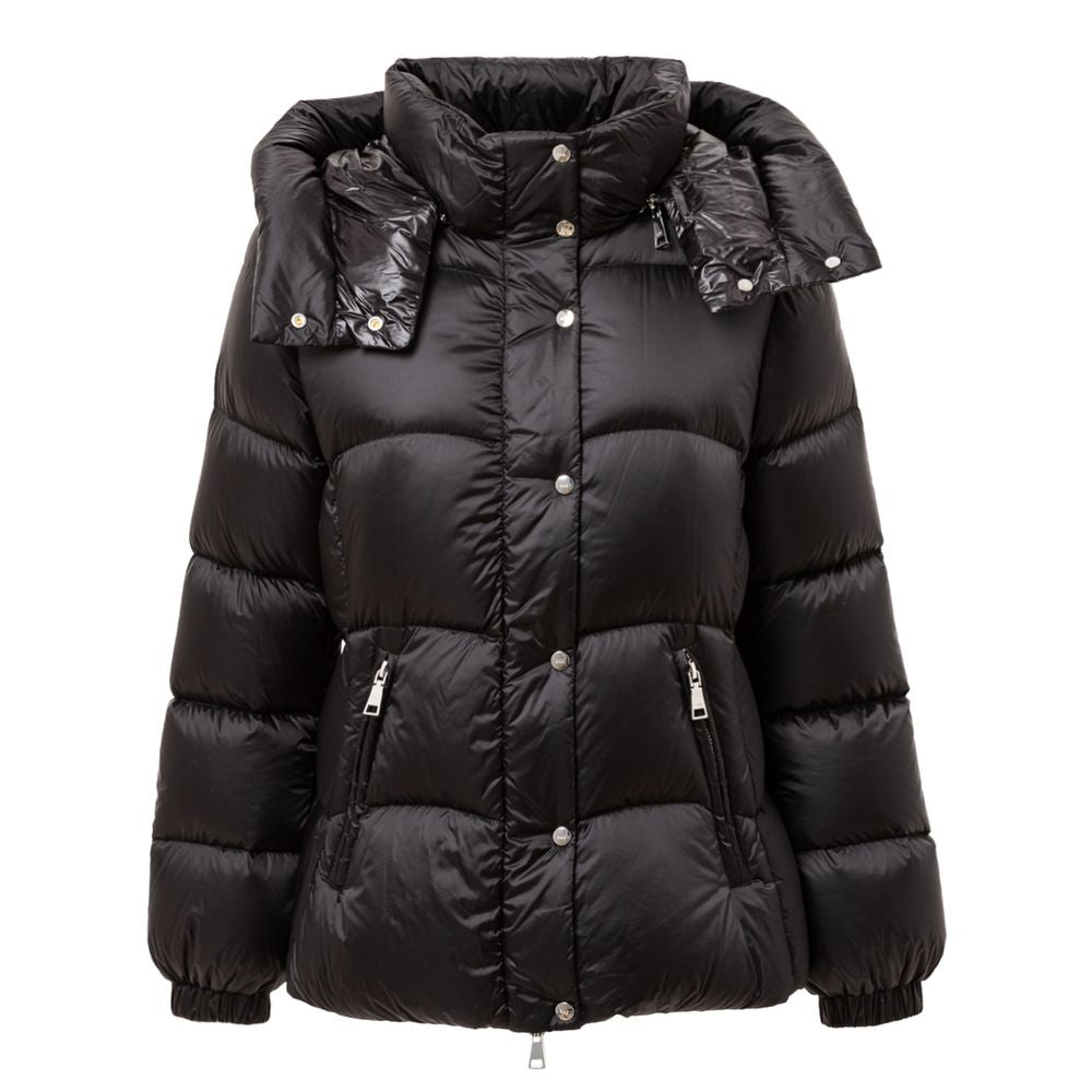 Add Black Polyamide Women's Coat