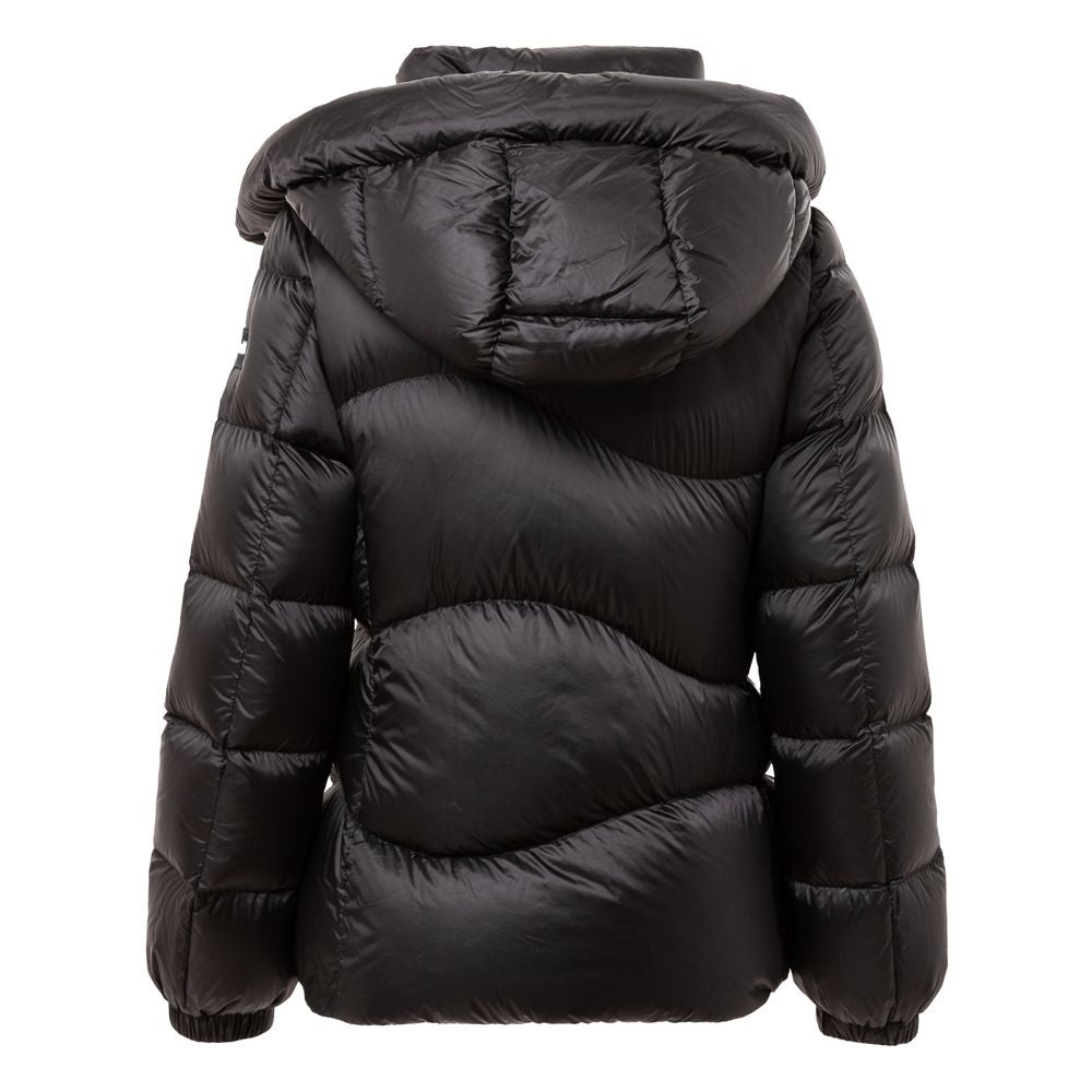 Add Black Polyamide Women's Coat