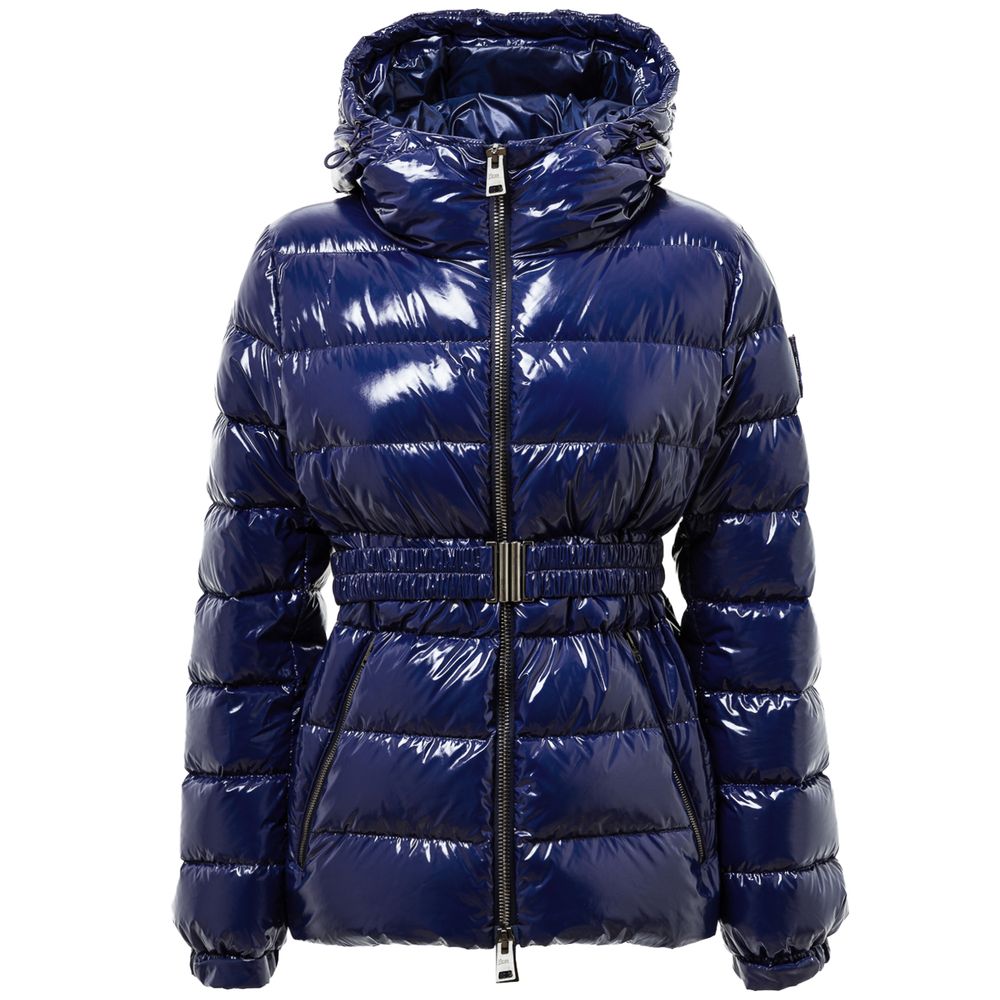Herno Blue Polyamide Jackets & Women's Coat