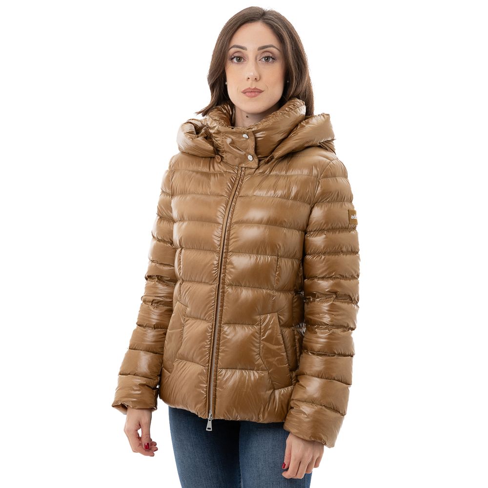 Add Brown Polyamide Jackets & Women's Coat