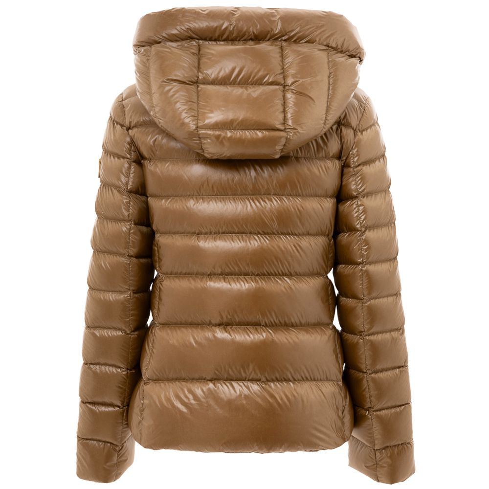 Add Brown Polyamide Jackets & Women's Coat