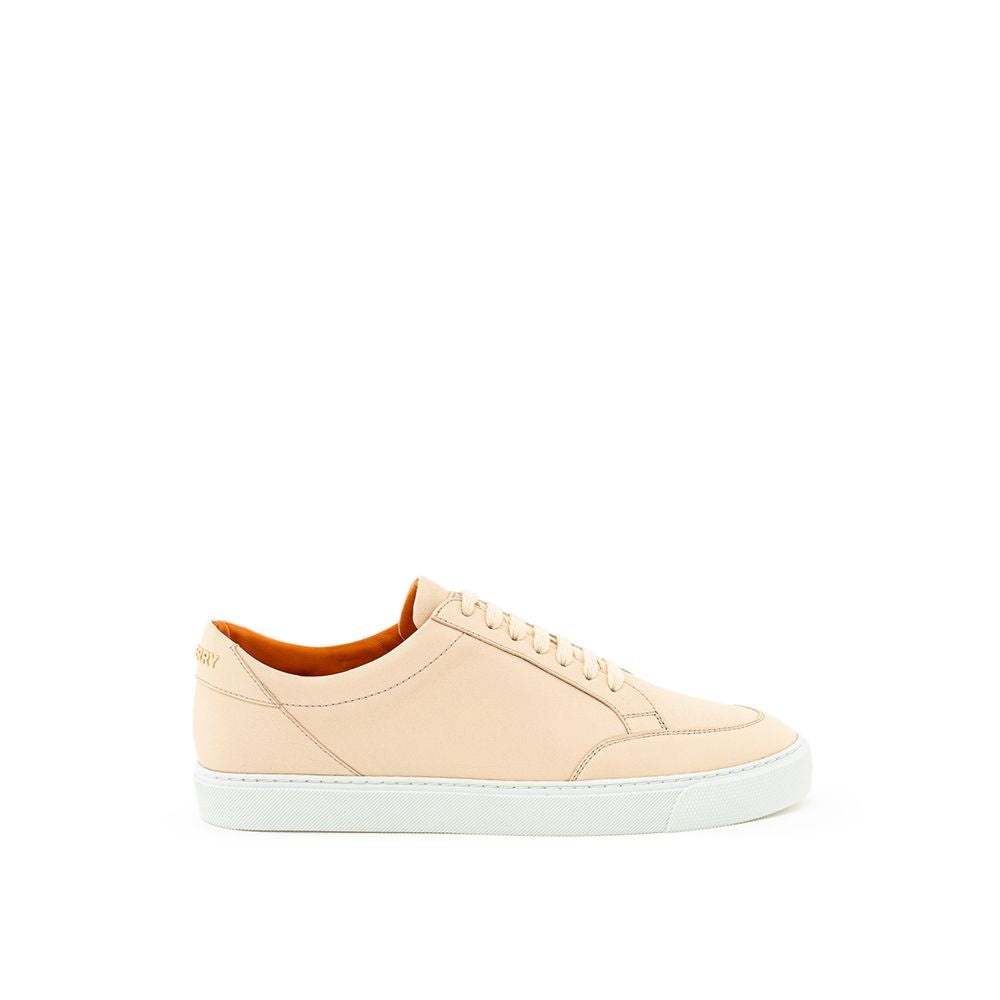 Burberry Pink Leather Women's Sneaker
