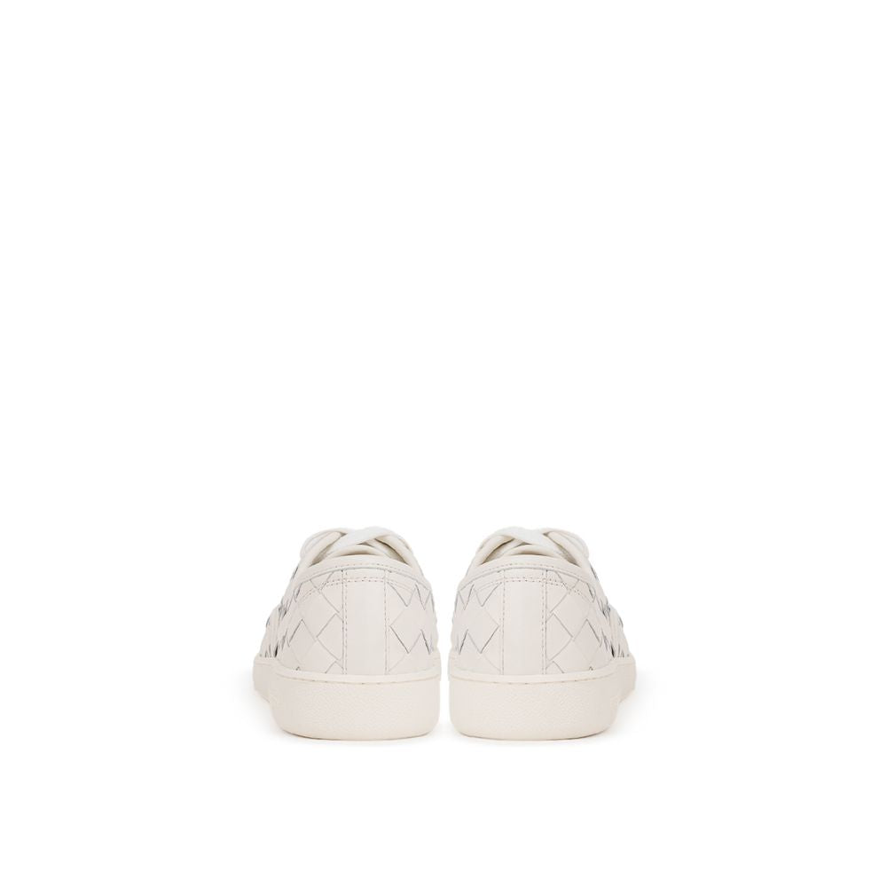 Bottega Veneta White Leather Men's Sneaker