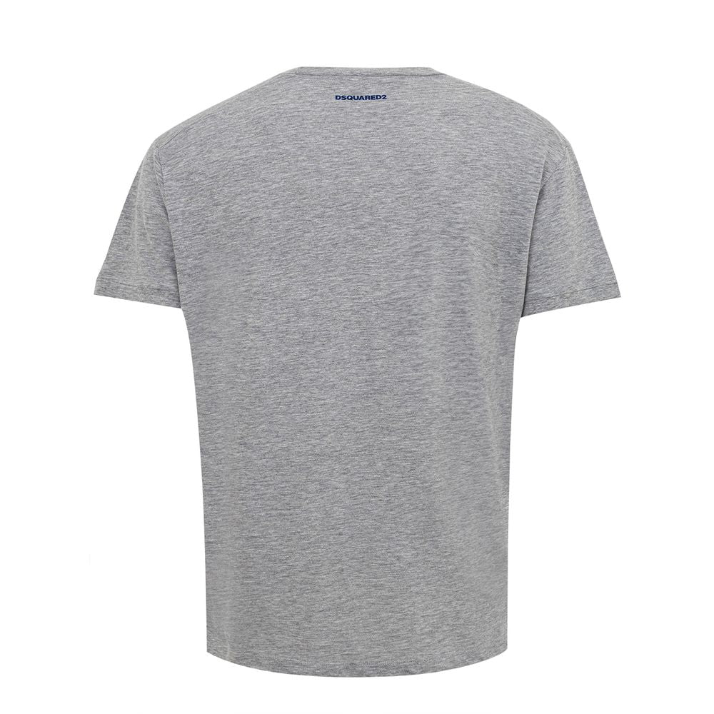 Dsquared² Gray Cotton Men's T-Shirt
