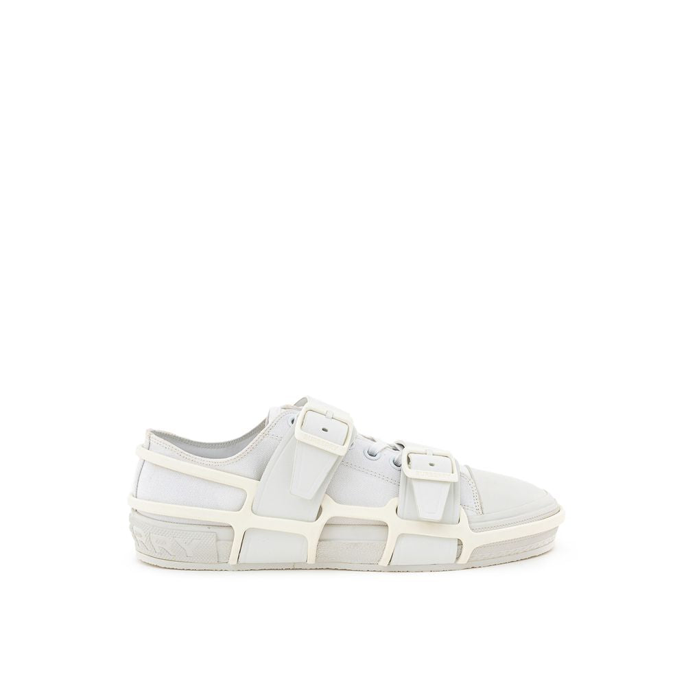 Burberry White Cotton Men's Sneaker