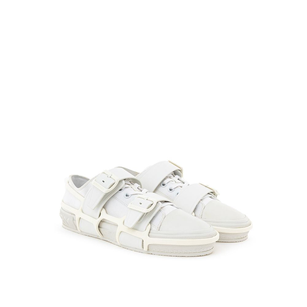 Burberry White Cotton Men's Sneaker