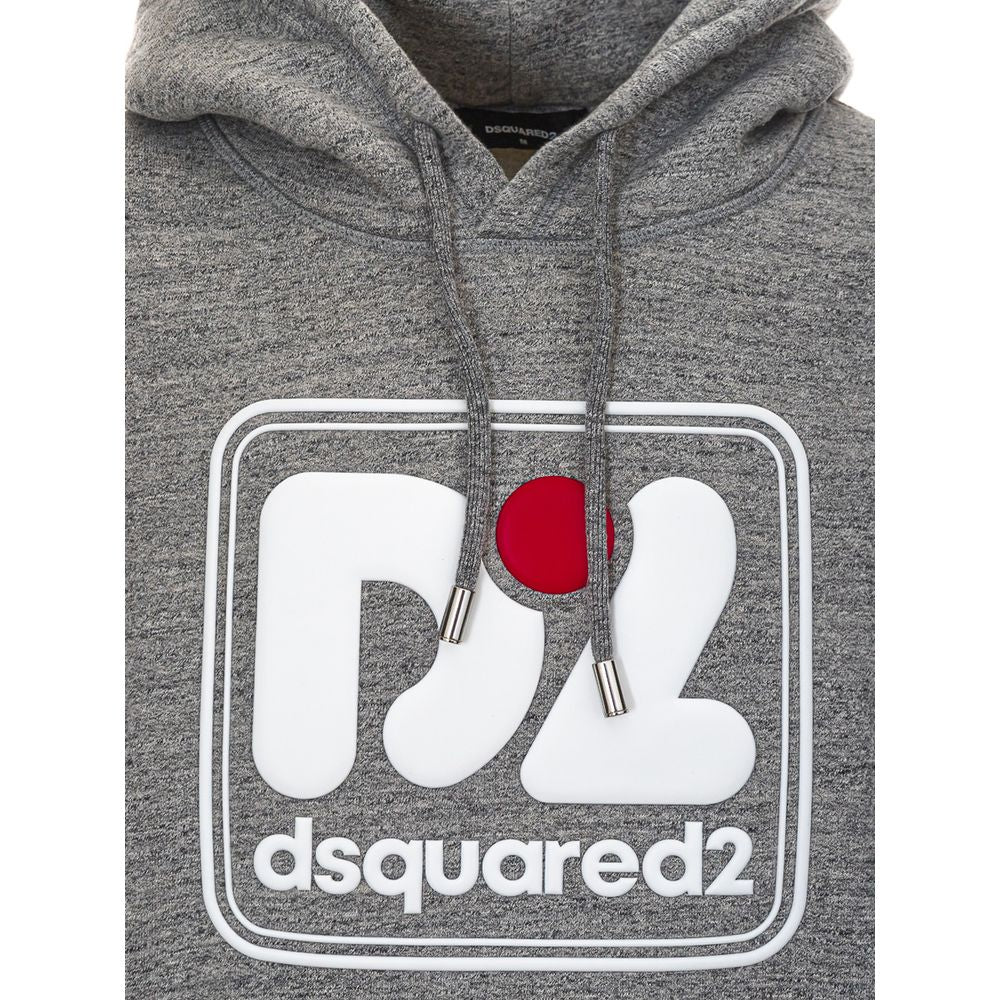 Dsquared² Gray Cotton Men's Sweatshirt