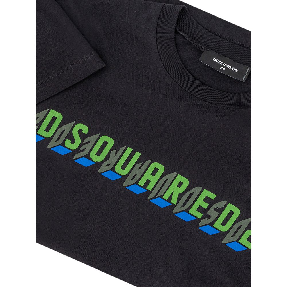 Dsquared² Black Cotton Men's T-Shirt