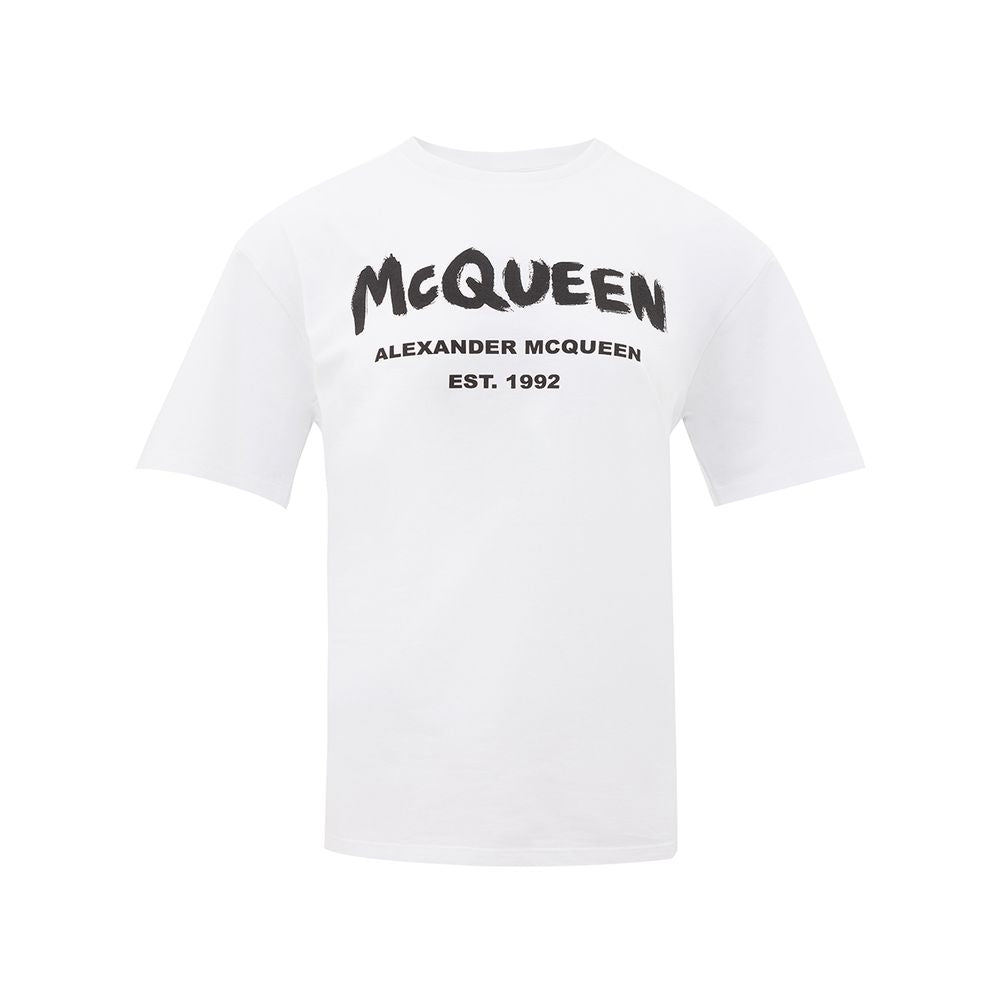 Alexander McQueen White Cotton Women's T-Shirt
