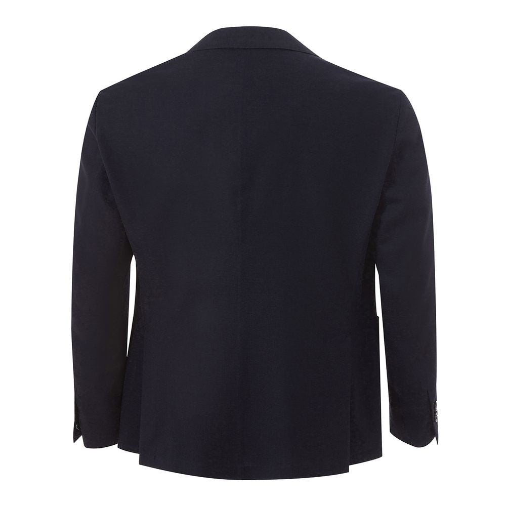 Lardini Blue Cotton Men's Blazer