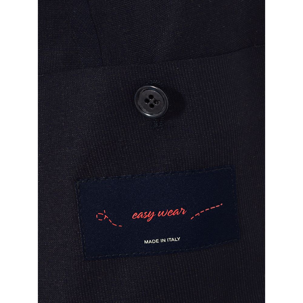 Lardini Blue Cotton Men's Blazer
