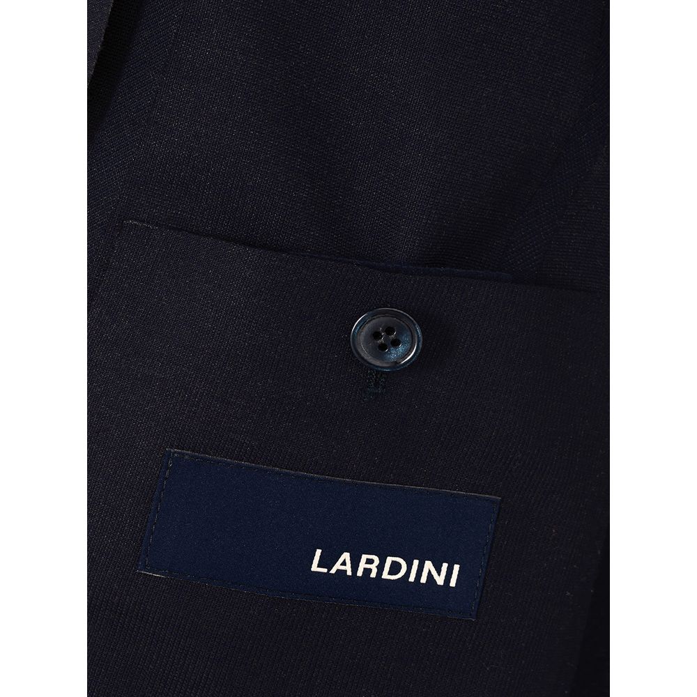 Lardini Blue Cotton Men's Blazer