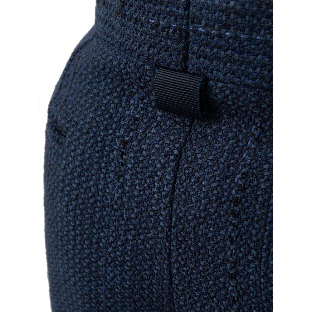 Thom Browne Blue Marabou Casual Men's Pants