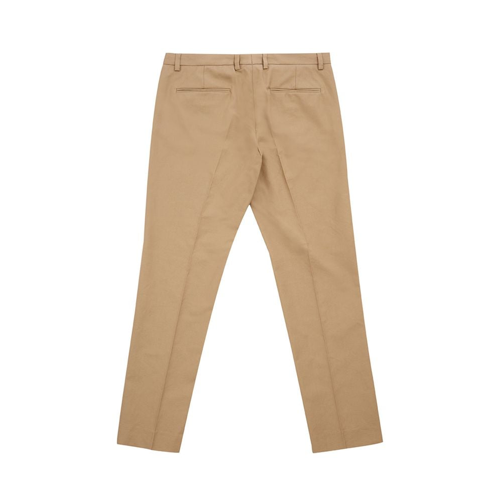 Lardini Brown Cotton Chino Women's Pants