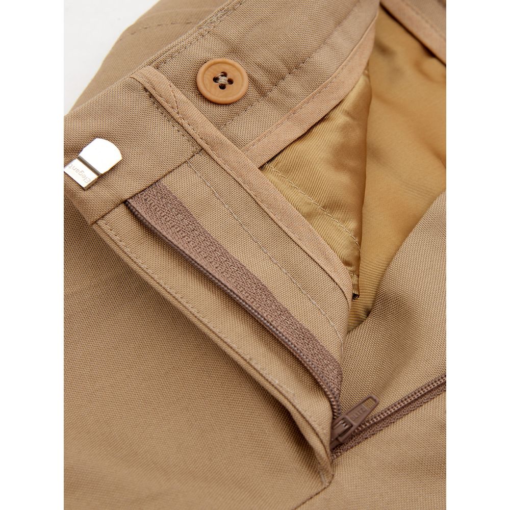 Lardini Brown Cotton Chino Women's Pants