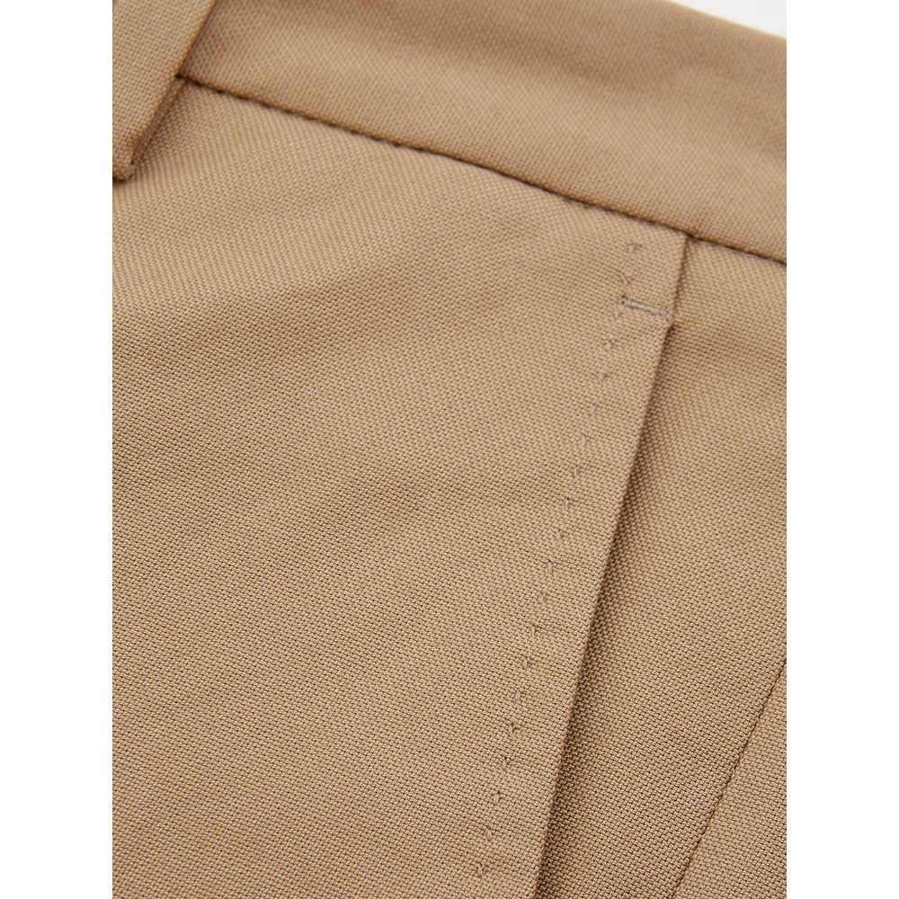 Lardini Brown Cotton Chino Women's Pants