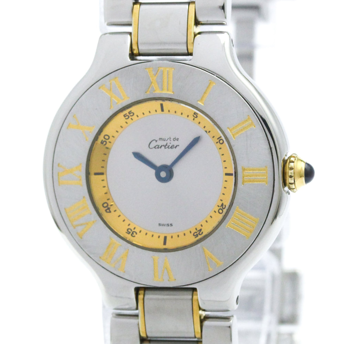 Cartier Must De Cartier 21 Stainless Steel Watch (Pre-Owned)