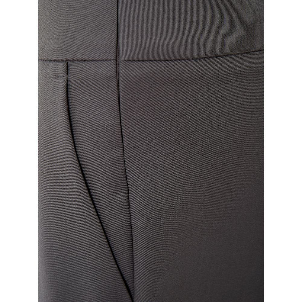 Lardini Gray Wool Casual Women's Pants