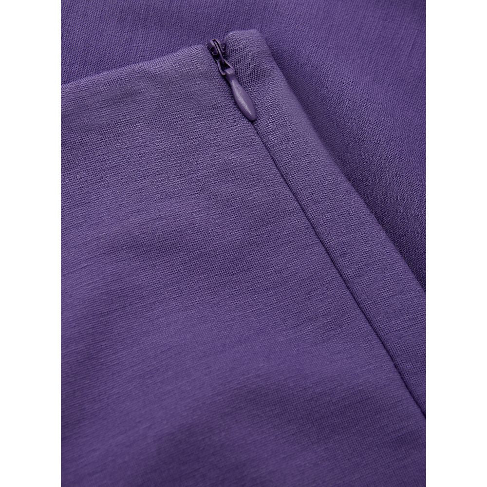 Lardini Purple Viscose Athletic Women's Pants