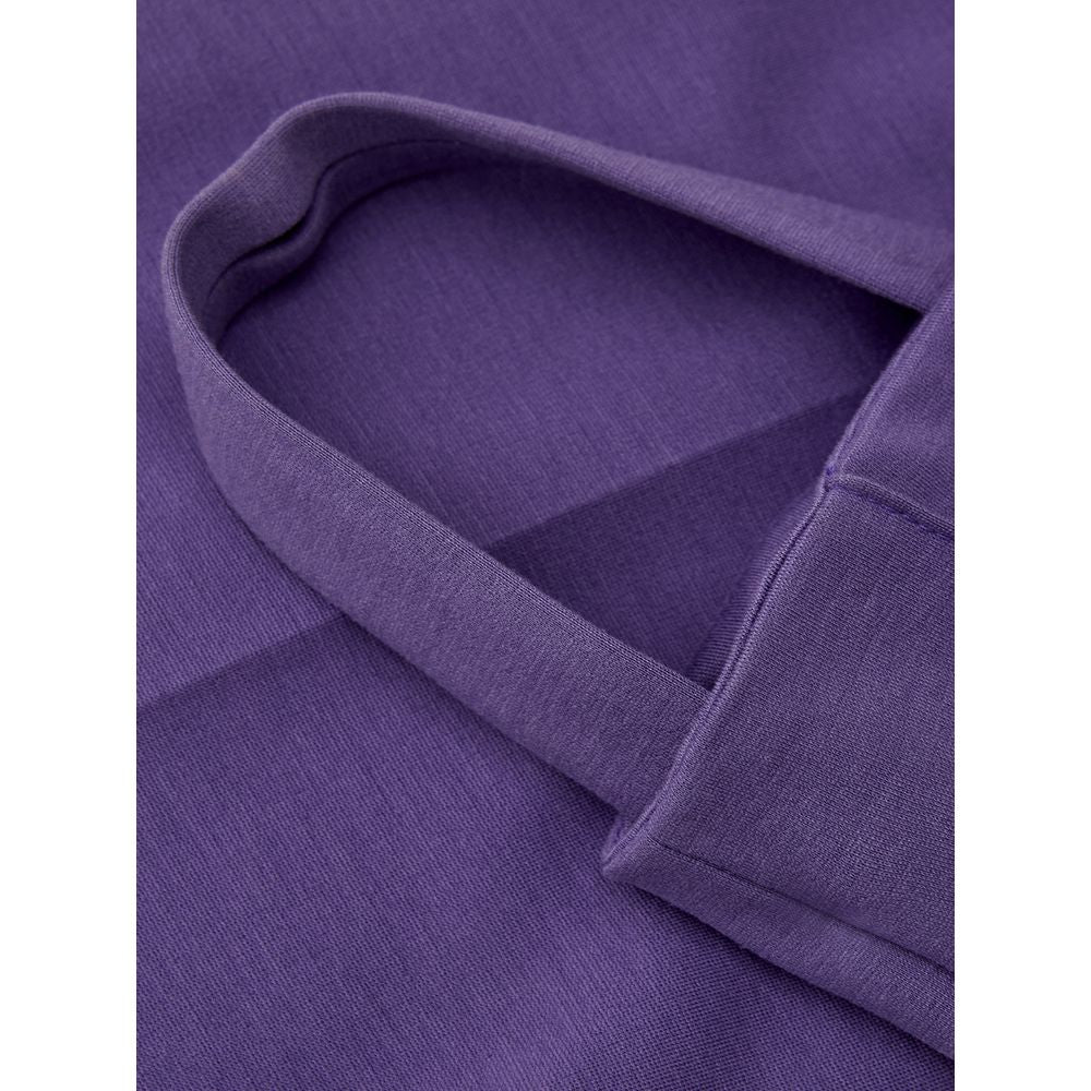 Lardini Purple Viscose Athletic Women's Pants