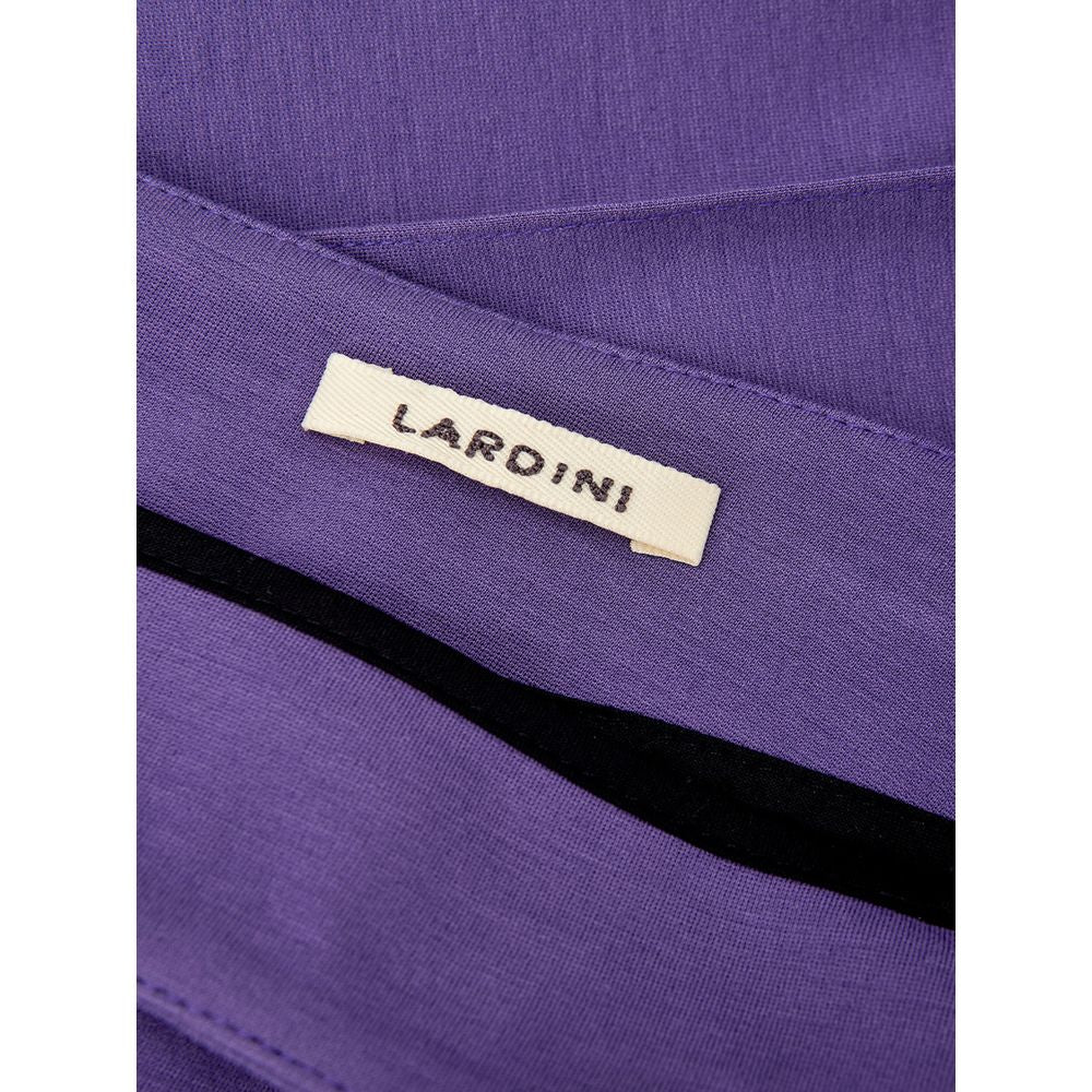 Lardini Purple Viscose Athletic Women's Pants
