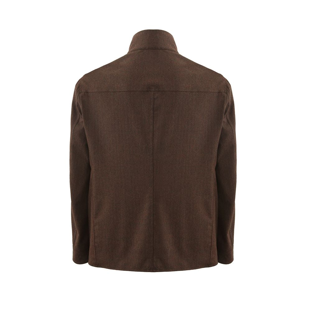 Lardini Blue Wool Men's Coat