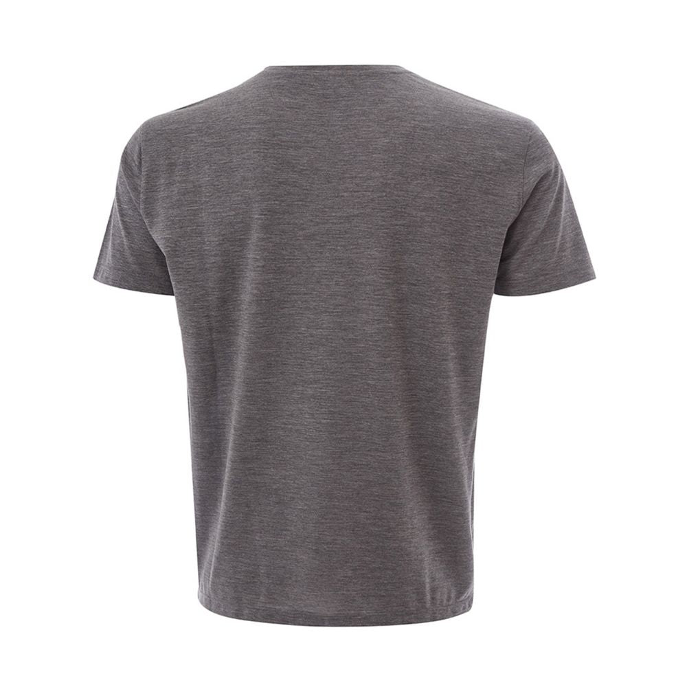 Lardini Gray Wool Men's T-Shirt