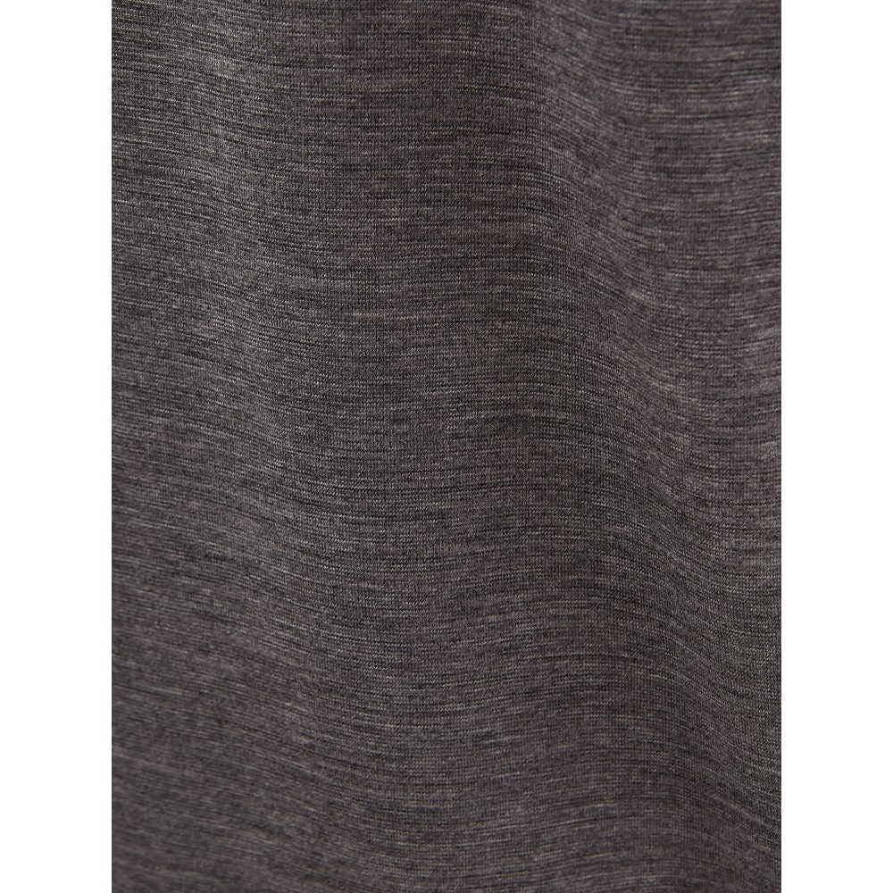 Lardini Gray Wool Men's T-Shirt