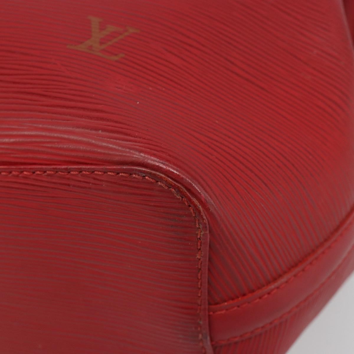 Louis Vuitton Mandara Epi Leather Red Leather Shoulder Bag Bag (Pre-Owned)