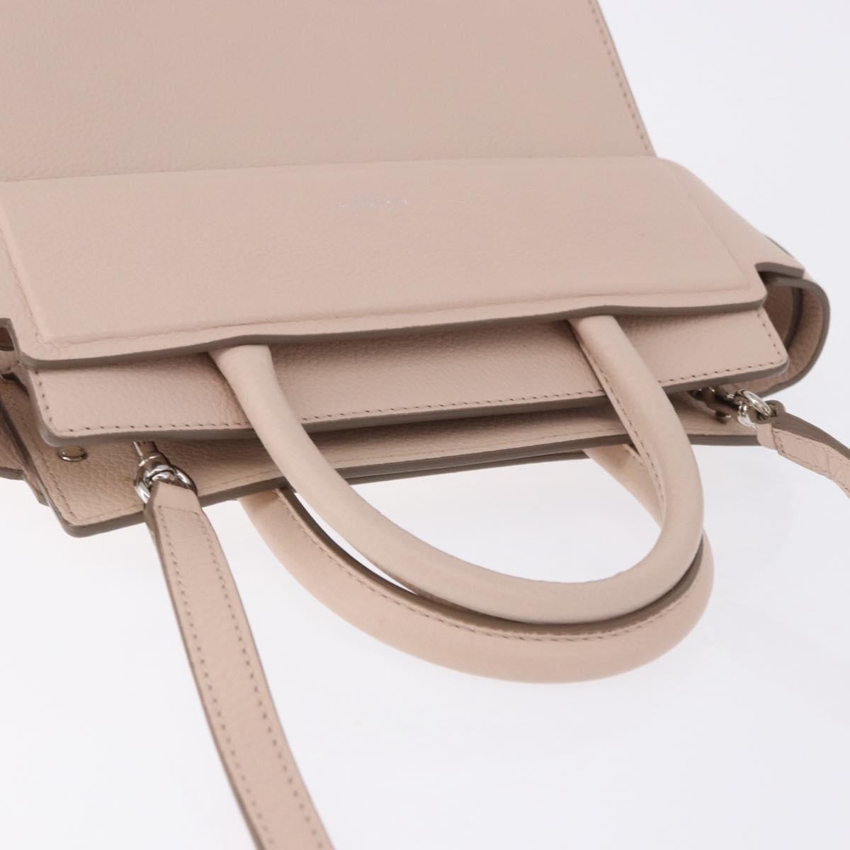 Givenchy Horizon Satchel Leather Pink Leather Handbag (Pre-Owned)