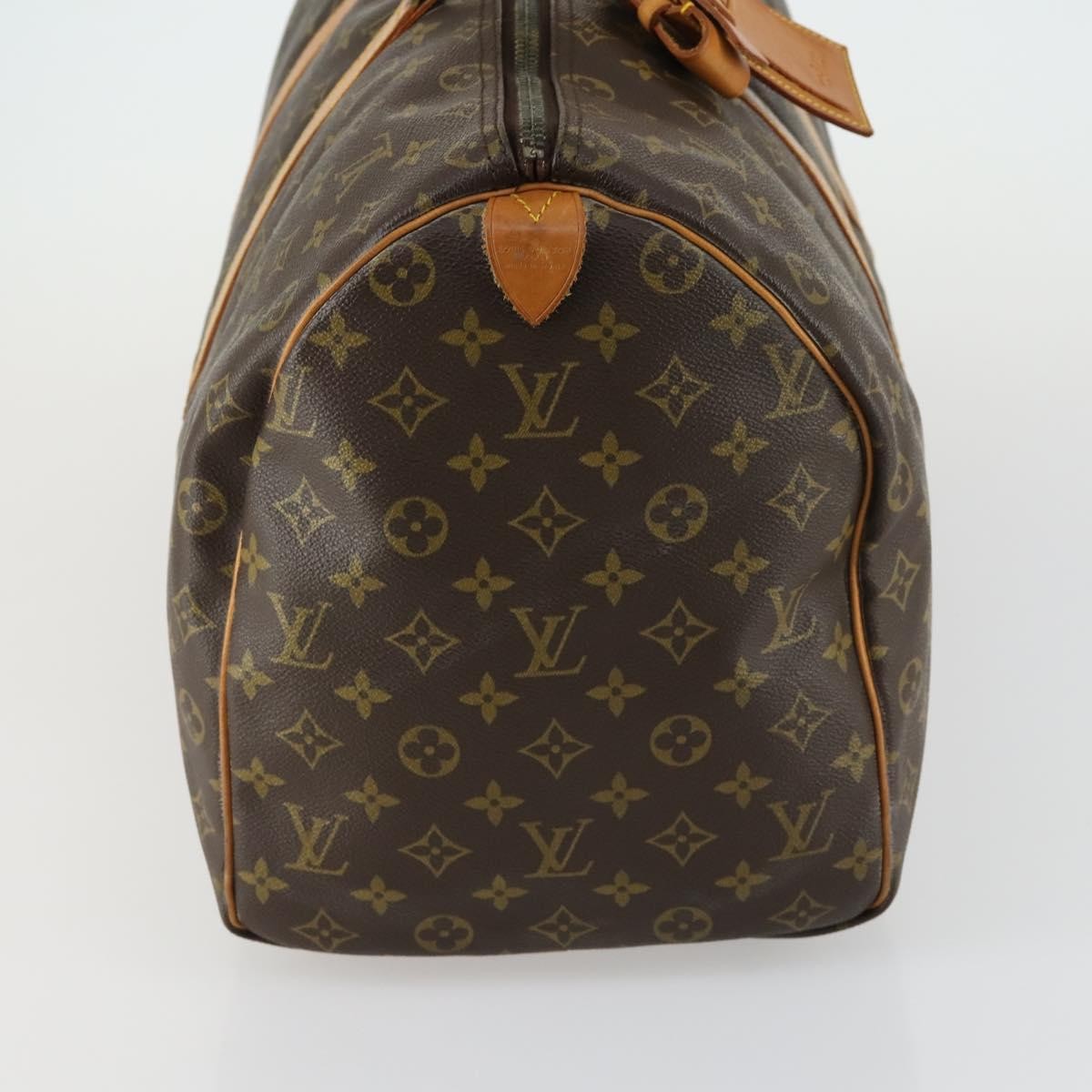 Louis Vuitton Keepall Monogram Canvas Brown Canvas Travel Bag Bag (Pre-Owned)