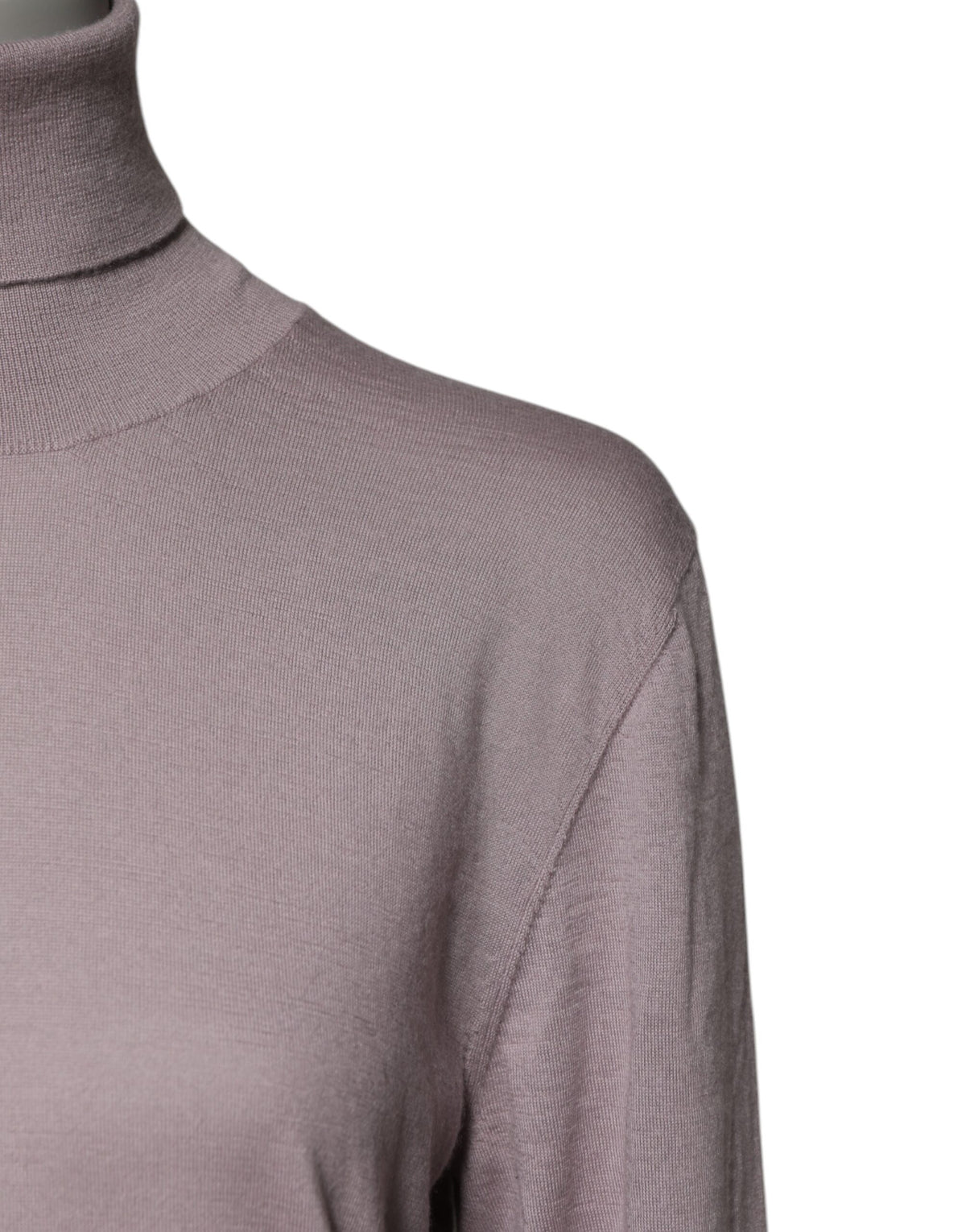 Dolce & Gabbana Brown Cashmere Turtleneck Pullover Men's Sweater (Pre-Owned)