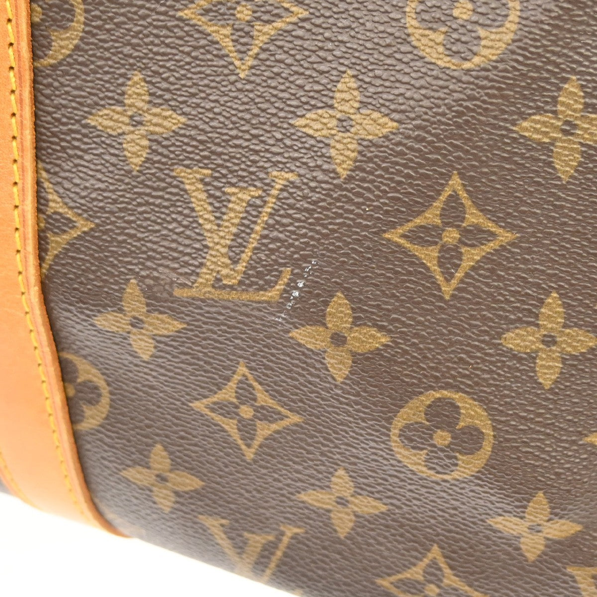 Louis Vuitton Keepall Monogram Canvas Brown Canvas Travel Bag Bag (Pre-Owned)