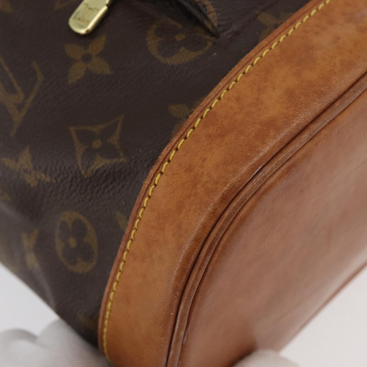 Louis Vuitton Vintage Montsouris Monogram Canvas Brown Canvas Backpack Bag (Pre-Owned)