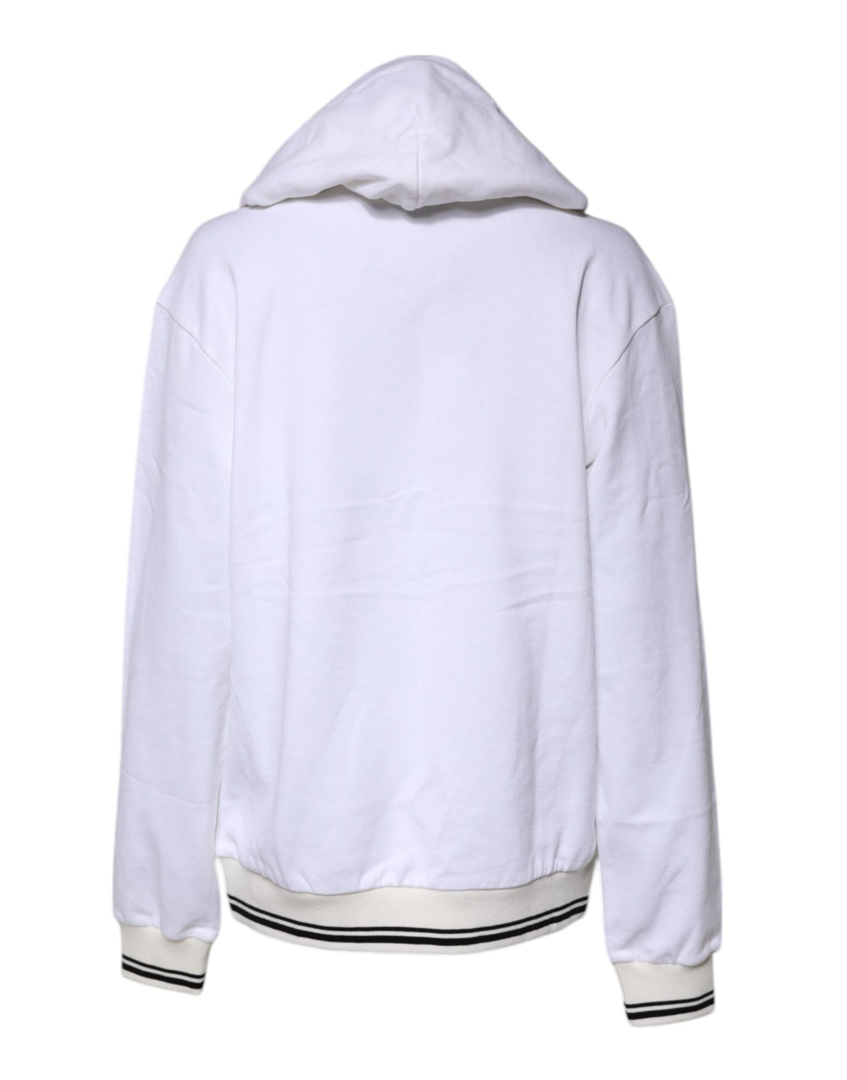 Dolce & Gabbana White #DGFamily Hooded Sweatshirt Women's Sweater (Pre-Owned)