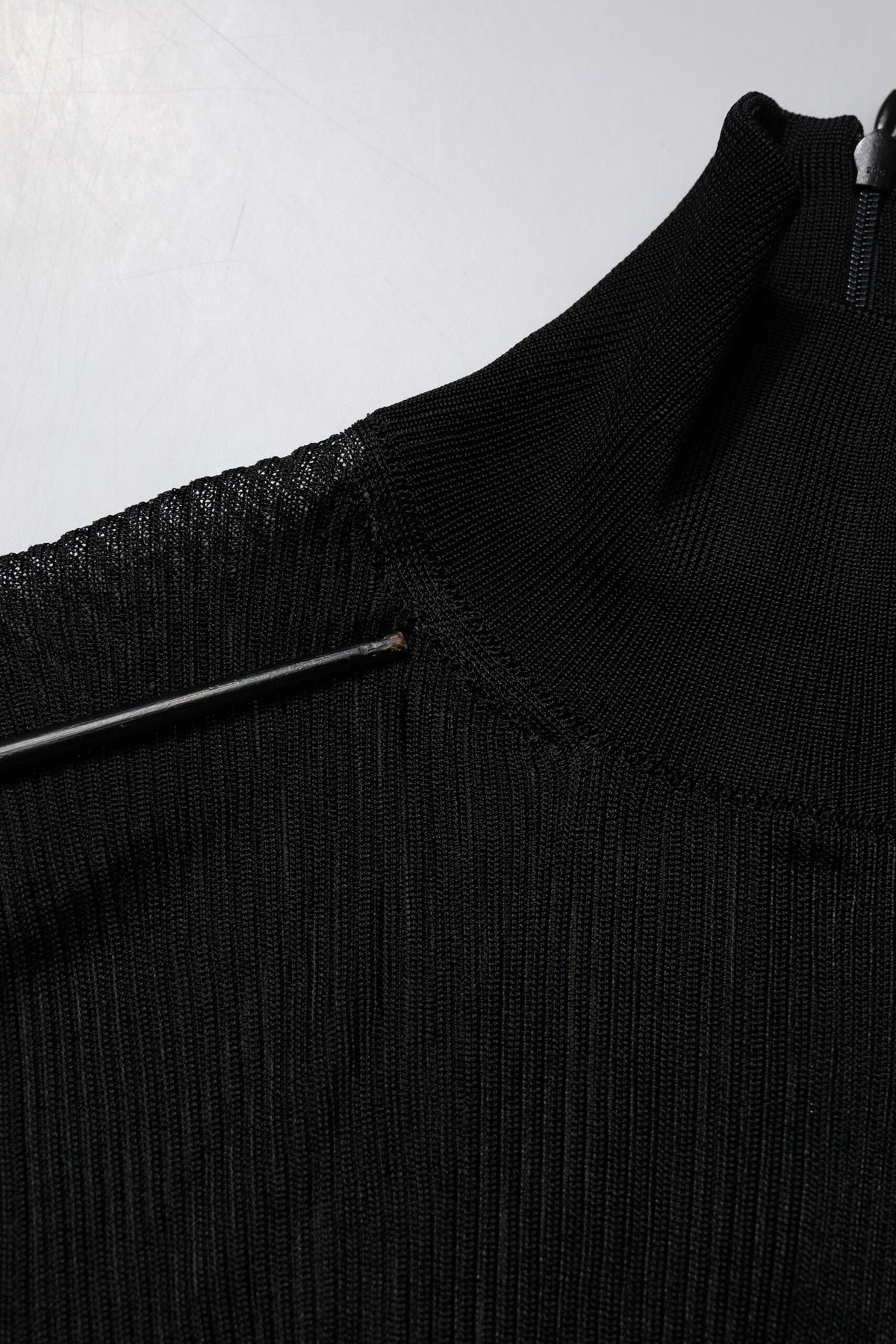 Dolce & Gabbana Black Knit Long Sleeves Turtleneck Slim Women's Top (Pre-Owned)