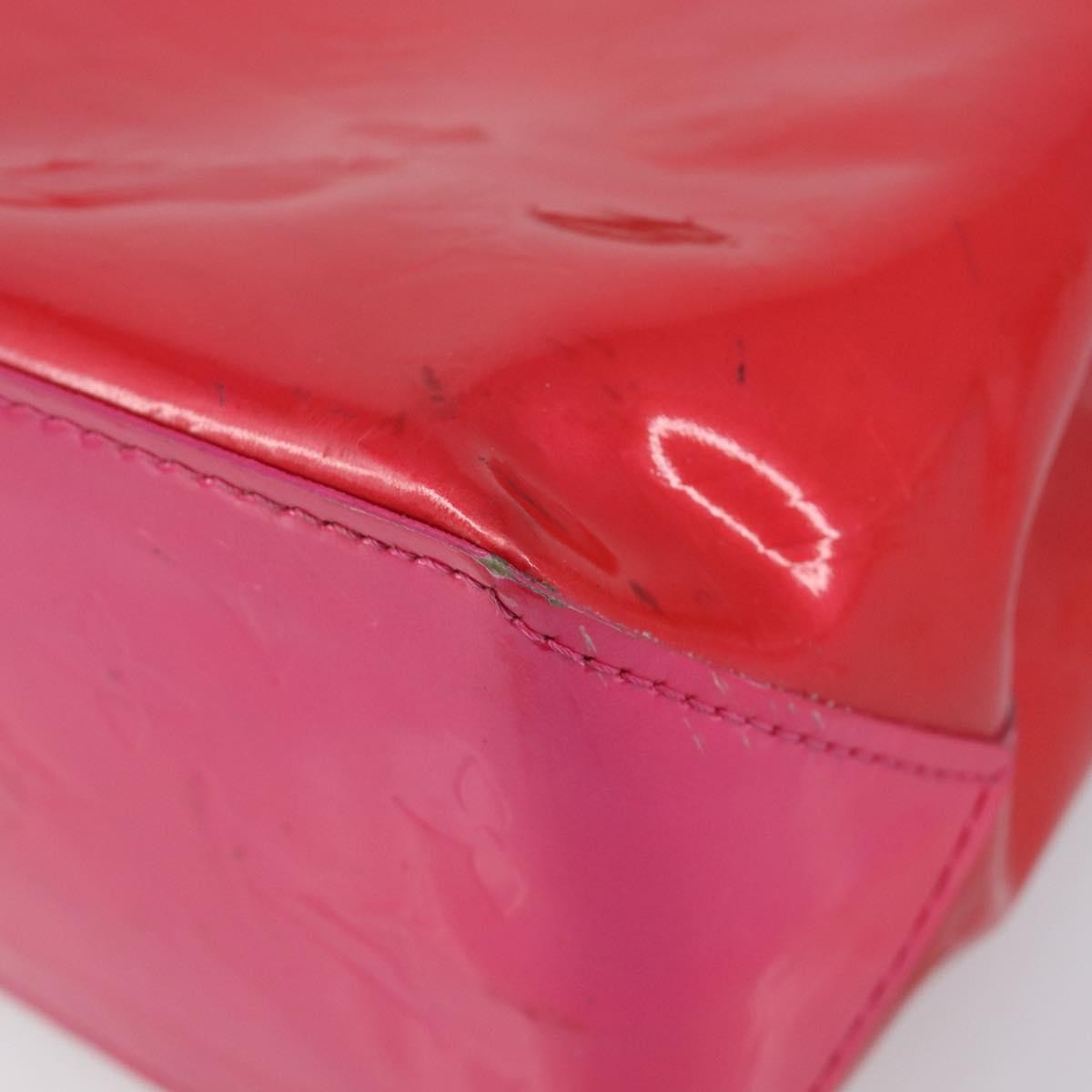 Louis Vuitton Reade Monogram Vernis Pink Patent_Leather Handbag (Pre-Owned)