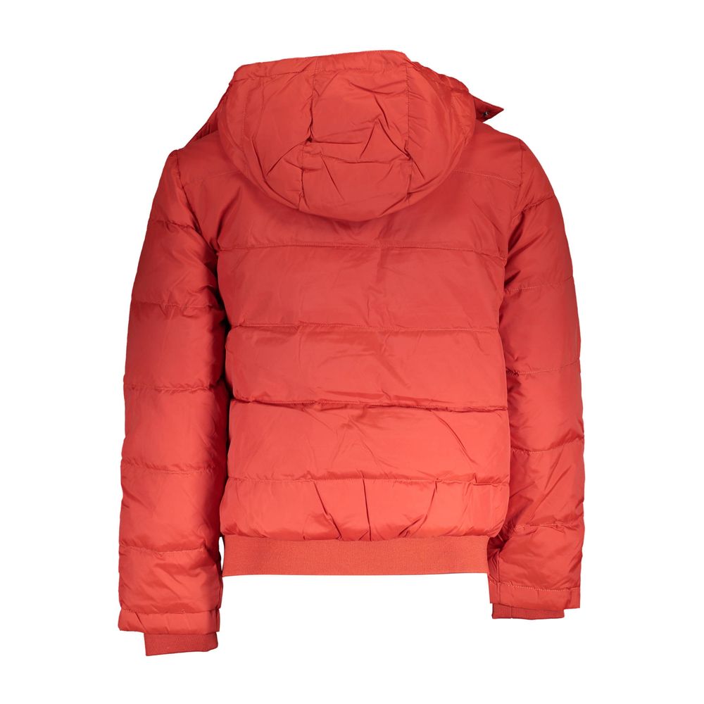 La Martina Orange Polyamide Men Men's Jacket